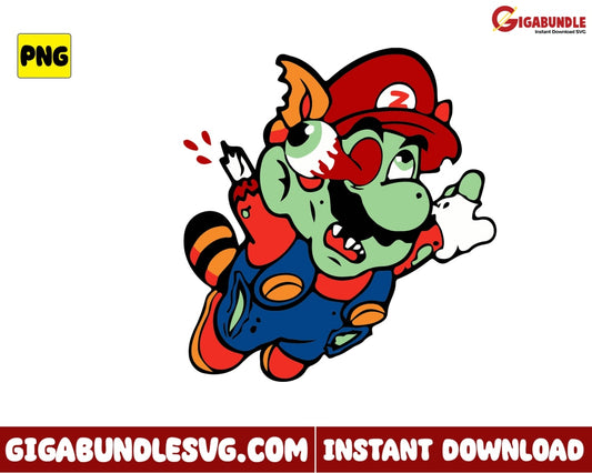 Mario Png Zombie Game Super - Instant Download