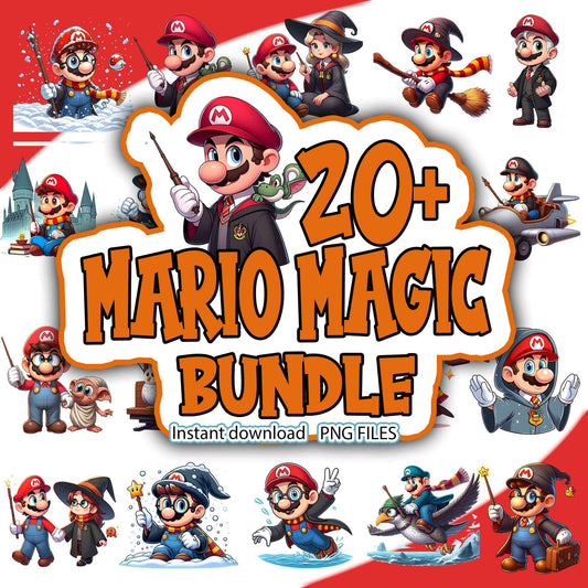 Magic Super Mario Bundle Png