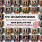 Mega 175+ 3D Sublimation Cartoon 20 Oz Tumbler Skinny Warpped Design Digital Download Png Tumblers