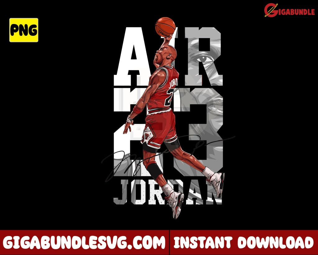 Michael Jordan Png Basketball Nba New Bootleg - Instant Download