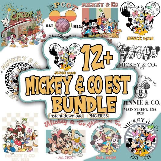 Mickey & Co Est Bundle Png