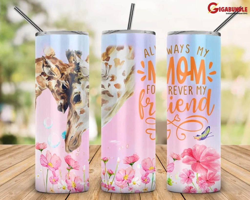 Mothers Day Tumbler Wrap 20Oz Skinny Day Png Straight Sublimation Wrap Grandma Tumbler