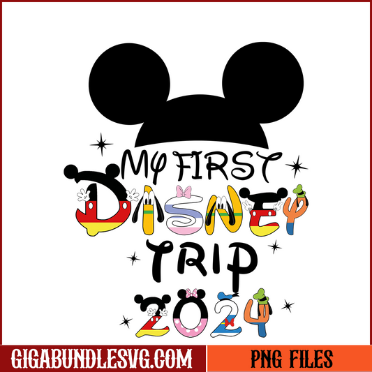 Mickey My First Disney Trip 2024