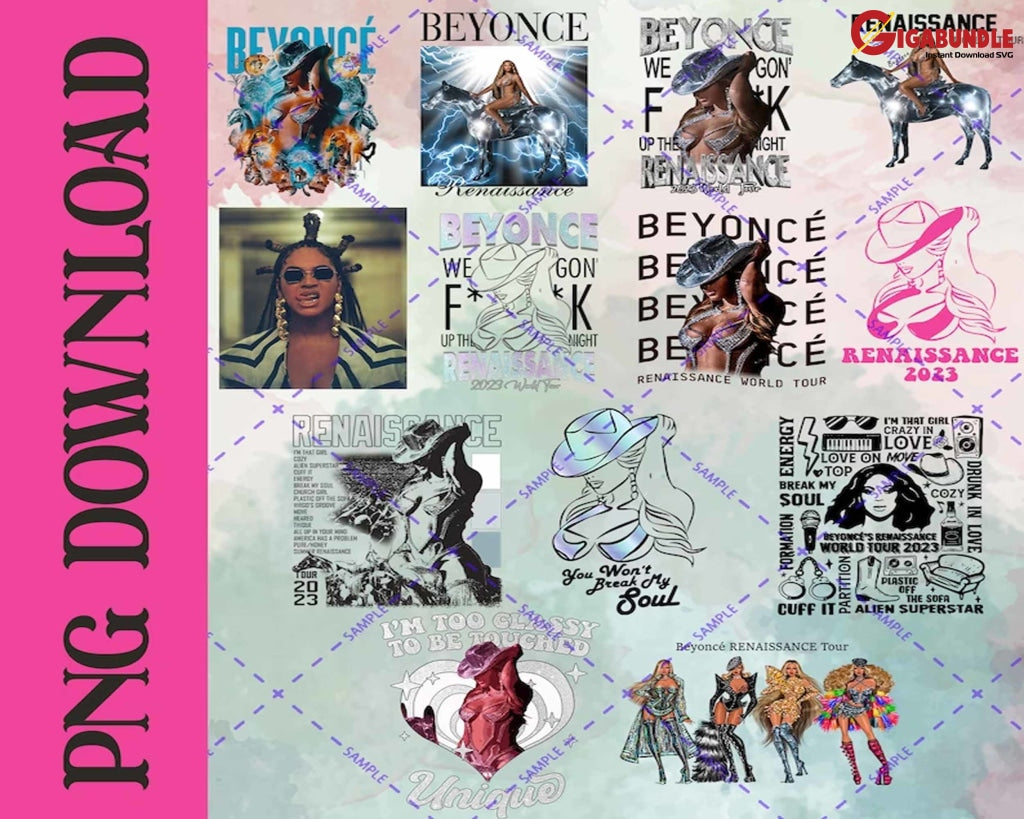 New Beyonce Renaissance World Tour 2023 Digital Download