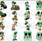 Retro St. Patricks Mouse Png Svg Bundle And Friends Saint Day Magical Png Svg