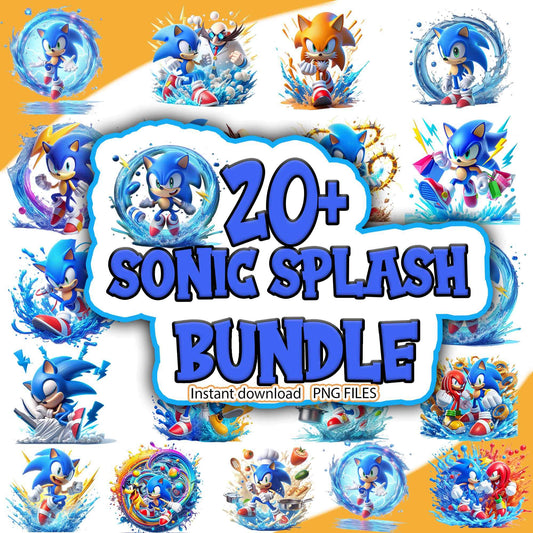 Sonic  Splash and Watercolor Bundle