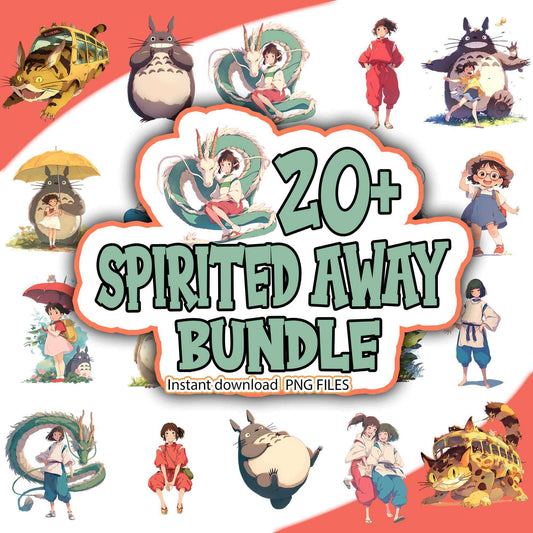 Spirited Away Bundle Png, Anime Bundle