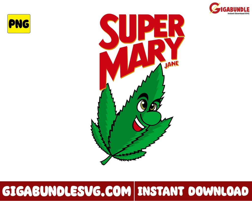 Super Mary Jane Png Mario Game - Instant Download