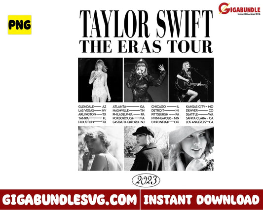 Taylor Swift Eras Tour Png The Swiftie Concert - Instant Download