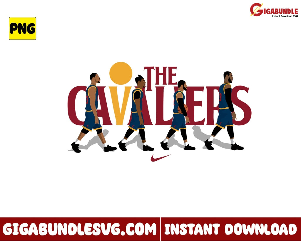 The Cavaliers Png Nike Logo Basketball New Nba Bootleg - Instant Download