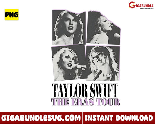 The Eras Tour Png Full Album Taylor Swift Concert - Instant Download