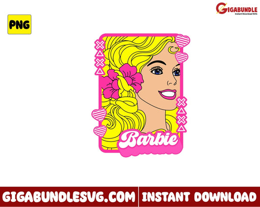 Vintage Barbie 90S Png Girl Movie - Instant Download