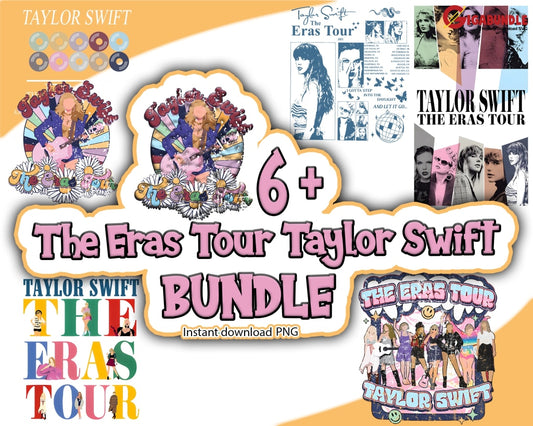 Vintage The Eras Tour Png 2023 Swiftie Fan Taylor Swift Png Ts Albums Digital Download