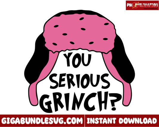 You Seriour Grinch ? Merry Grinchmas Png, Grinchmas png, Christmas png