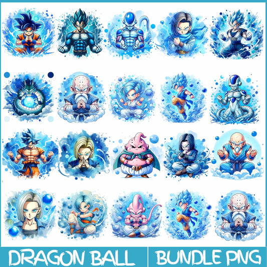 Dragon Ball bundle Png, Anime Png