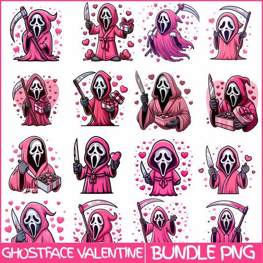 Ghostface Horror Valentine Bundle Png