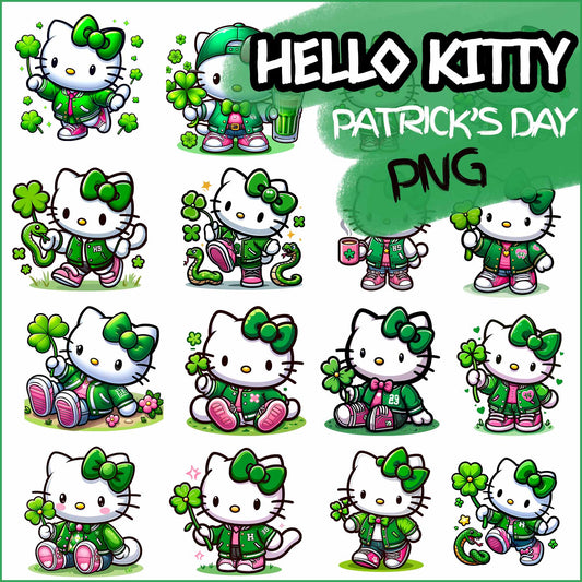 Kitty Cat St. Patrick’s Day  PNG