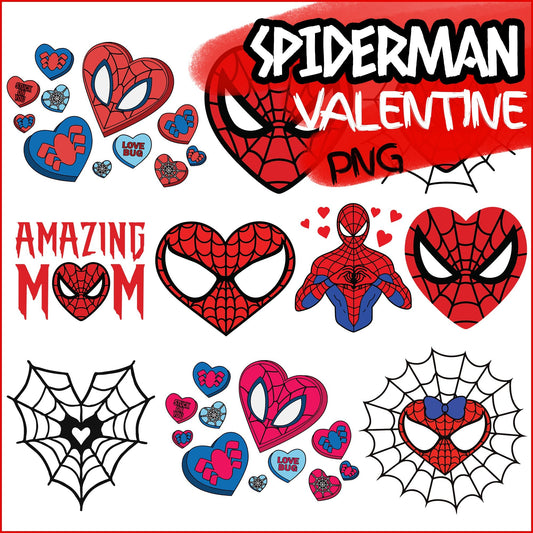 New Spiderman Valentine Bundle ng, Avenger Valentine  Png
