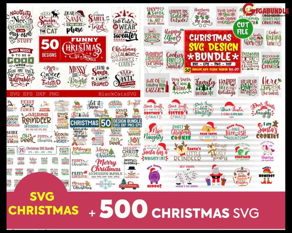 The Ultimate Giga Bundle Svg Mega Bundle 200.000 Unique Designs Almost Everything Included