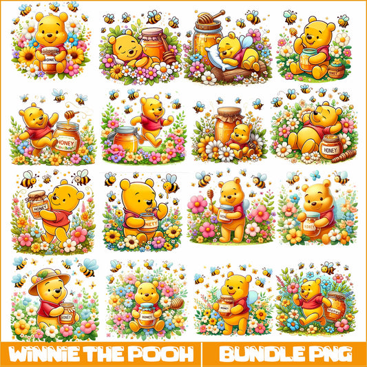 Winnie the pooh Png Bundle, Disney Bundle  Png